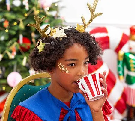 Reindeer Headband in Gold