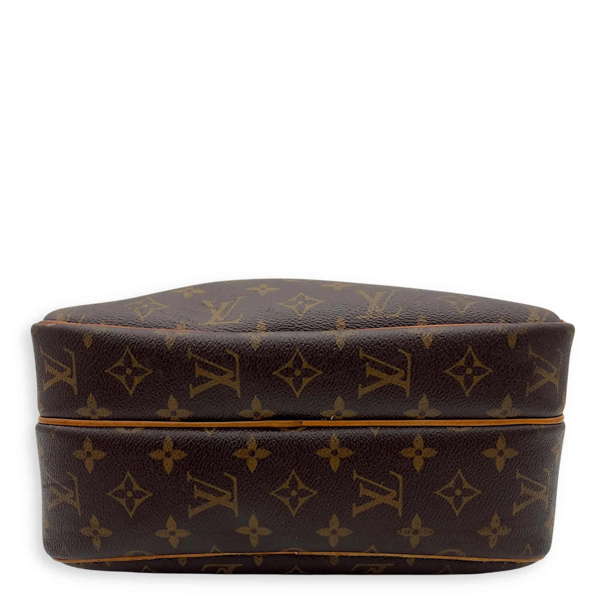 Reporter Messenger PM Brown in Monogram Coated Canvas, Gold hardware