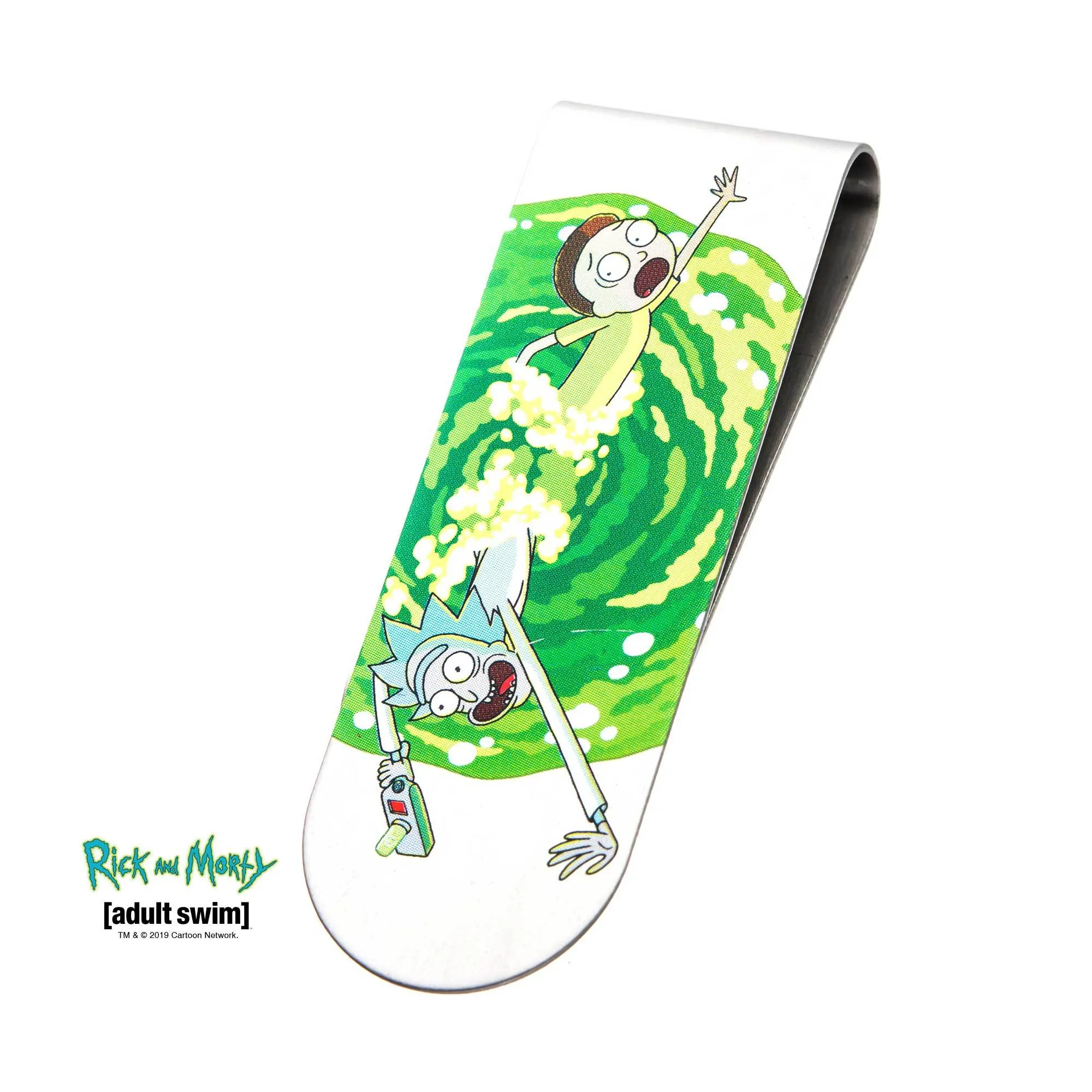 Rick and Morty Portal Money Clip