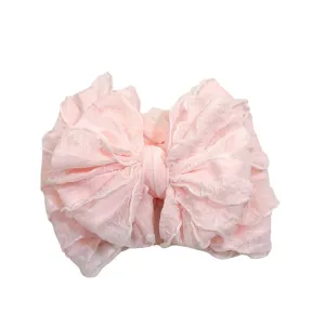 Rockin Royalty Baby Girl Sweet Pink Ruffled Headband