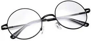 Round Sunglasses (For Men & Women, Clear, Blue)