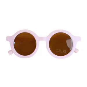 Round Sunglasses for Toddler- Light Pink