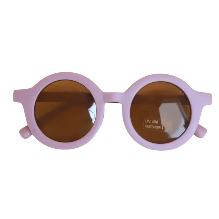 Round Sunglasses for Toddler- Mauve