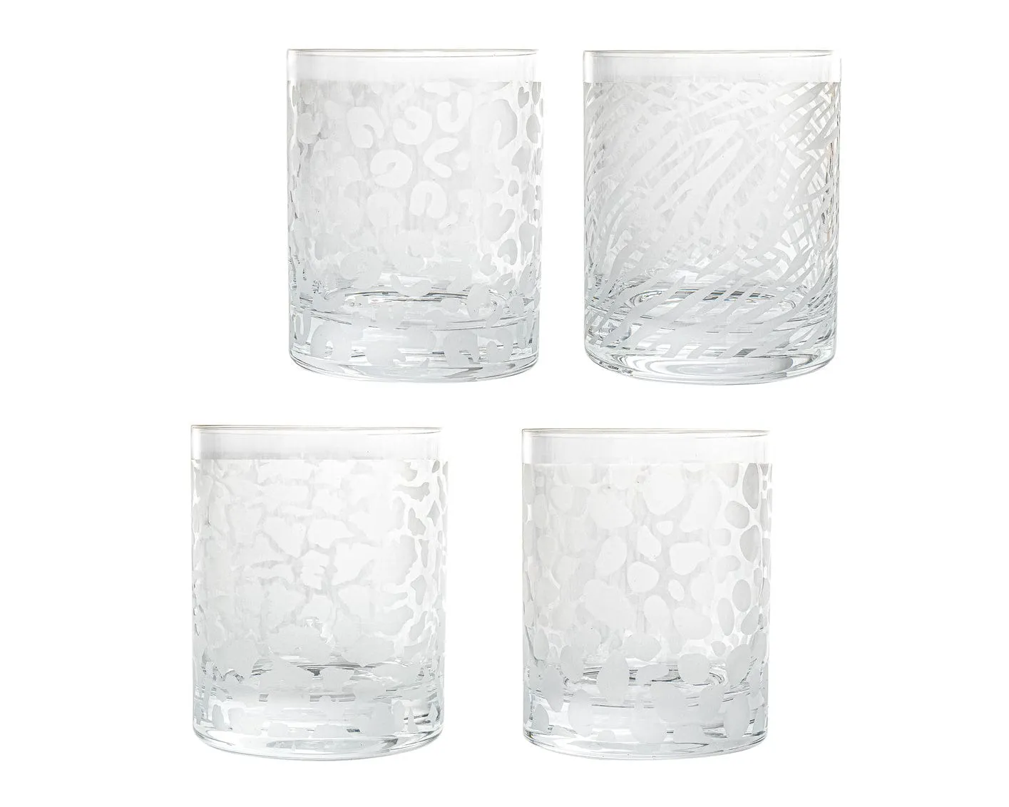 S/4 Grey Animal Print Dof