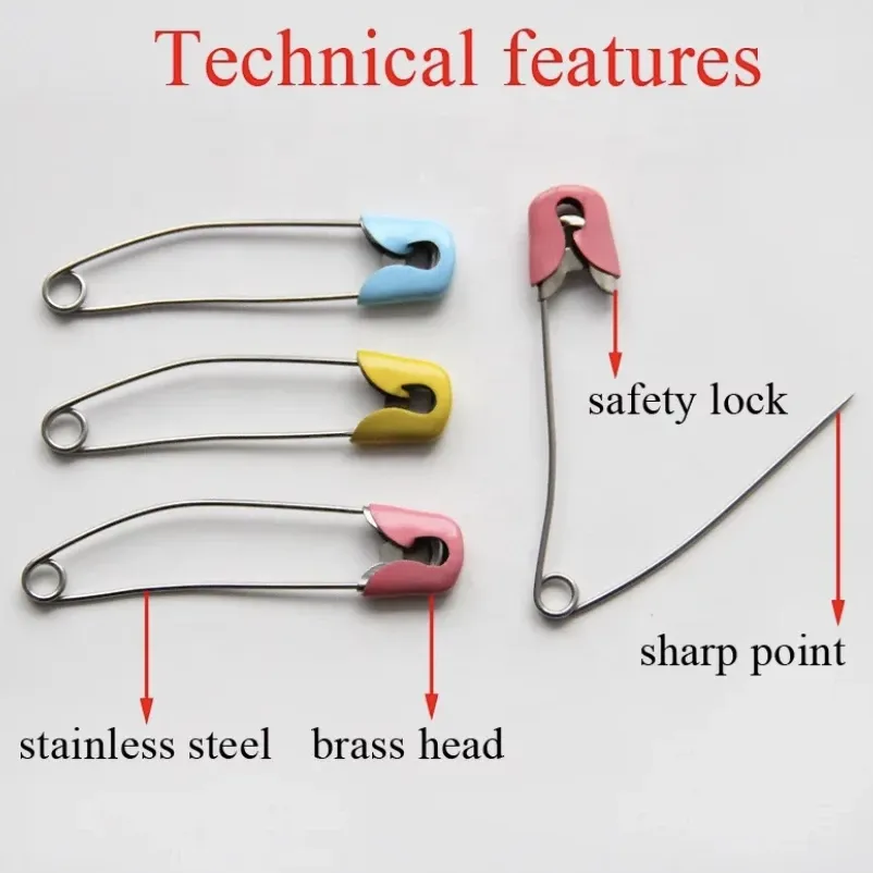 Safety Pins - Small (12 Pcs)