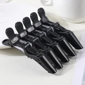Salon Quality Alligator Hair Clips, Set of 5