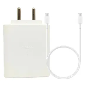 Samsung 45W Type C-C Charger White (Adapter With Cable)