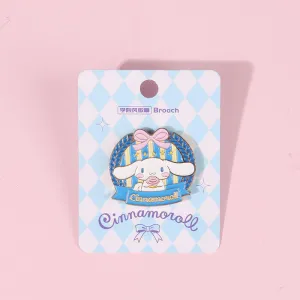Sanrio College Style Metal Brooch