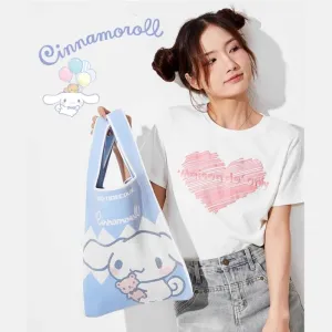 Sanrio Knitted Tote Bag Collection