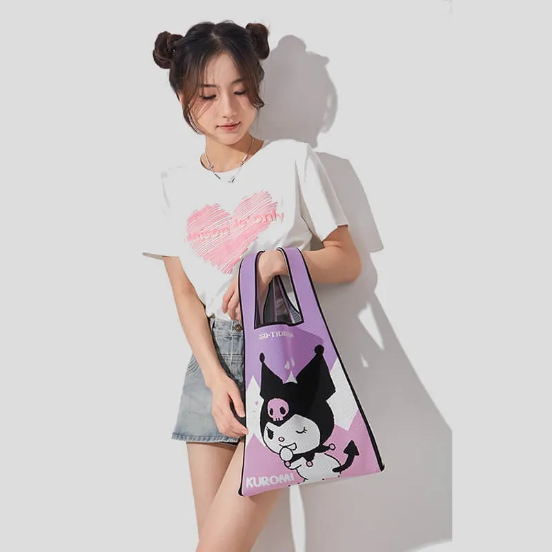 Sanrio Knitted Tote Bag Collection