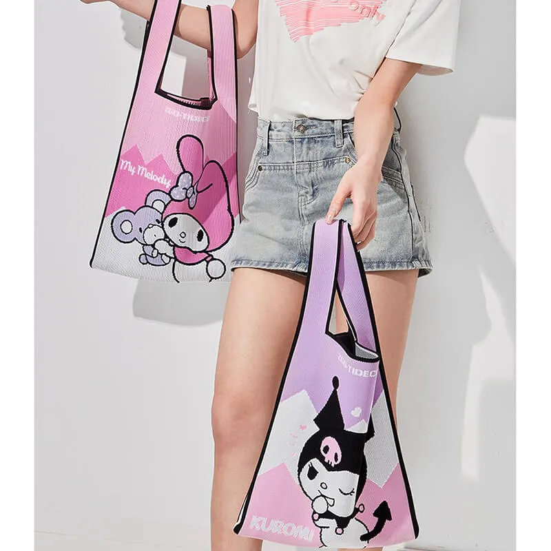 Sanrio Knitted Tote Bag Collection
