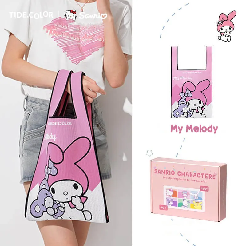 Sanrio Knitted Tote Bag Collection