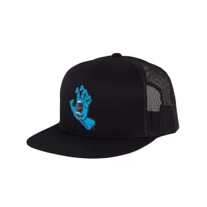 Santa Cruz Screaming Hand Front Mesh Trucker Hat Black