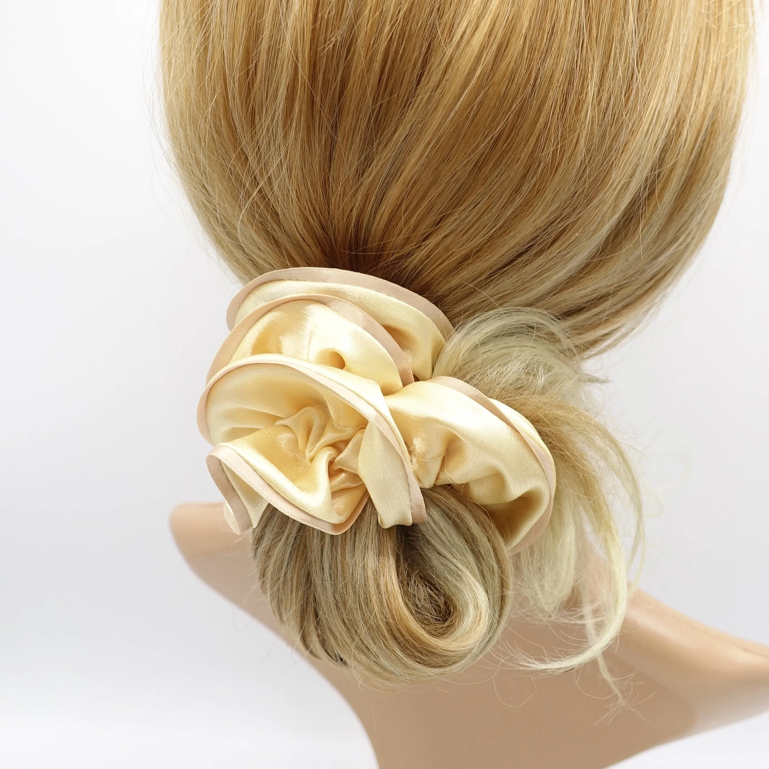 satin scrunchies glossy scrunchies, medium scrunchies for women
