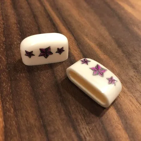 Scrimmed Nautical Stars End Caps