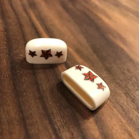 Scrimmed Nautical Stars End Caps