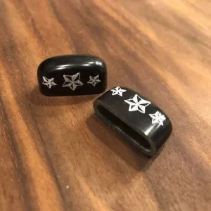 Scrimmed Nautical Stars End Caps