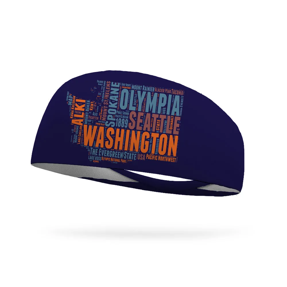 Select from our 50 options for States in the USA Wicking Performance Headbands