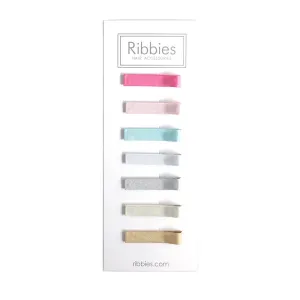 Set de 7 Barrettes Anti-Glisse Brillantes - Pastel