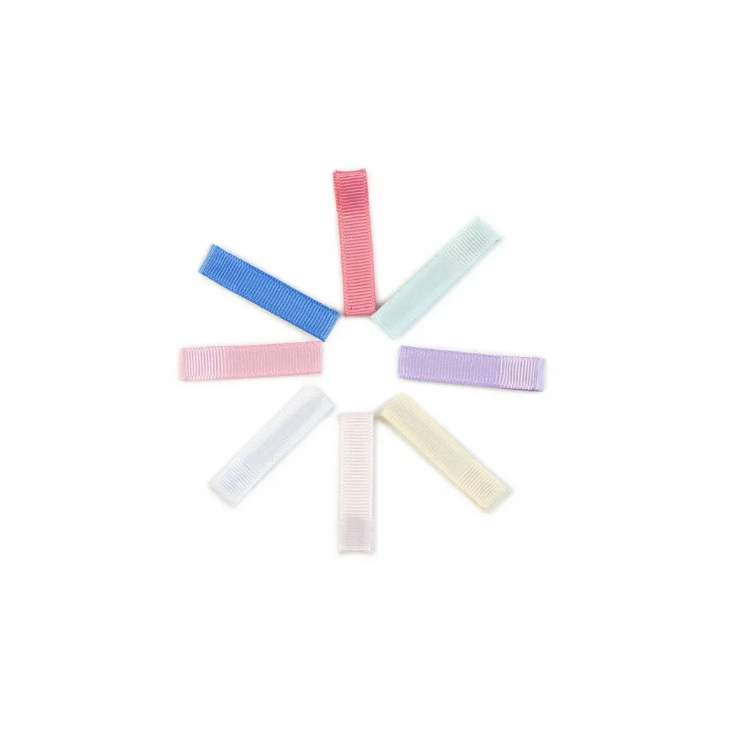 Set de 8 Barrettes Anti-Glisse Assorties - Couleurs Pastel
