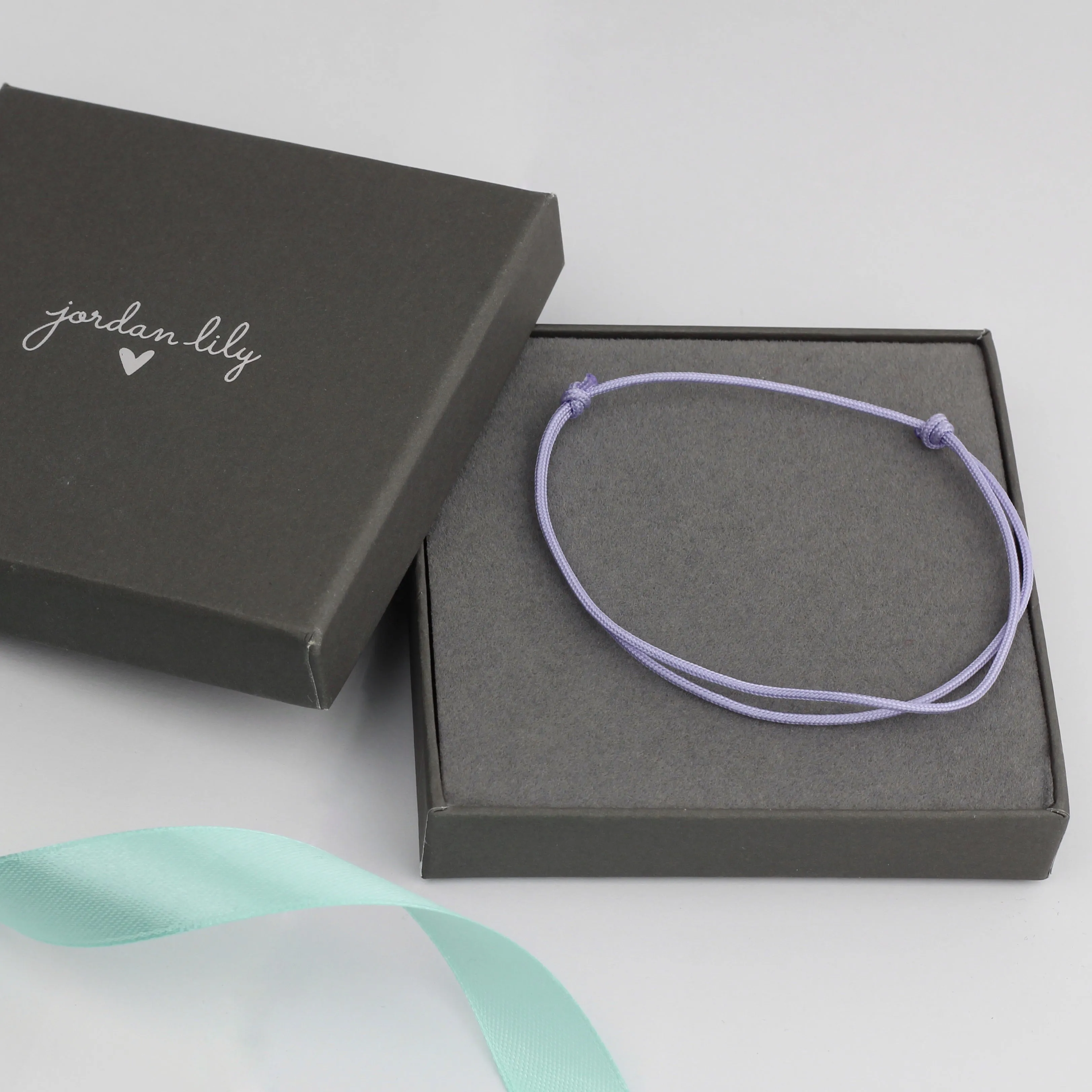 Set of 3 Cord Anklets