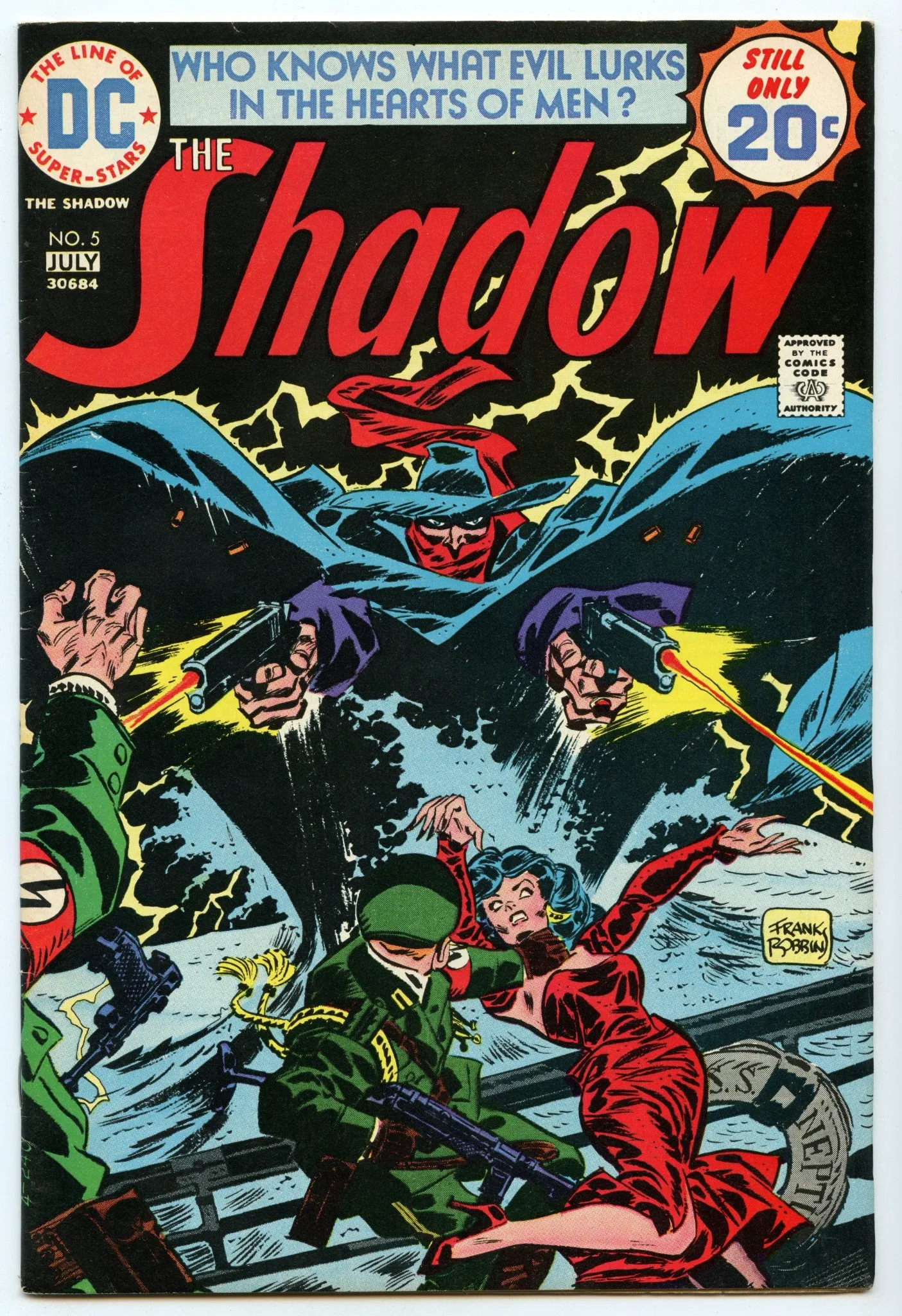 Shadow 5 (Jul 1974) VF- (7.5)