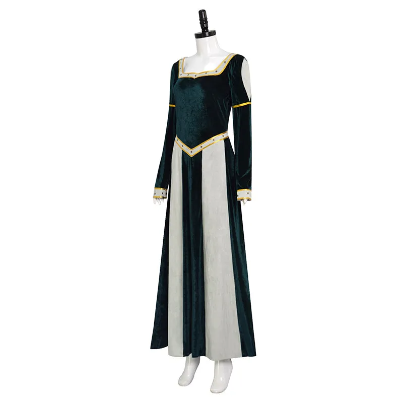 Shrek 2 Puss In Boots Princess Fiona Dress Cosplay Costume