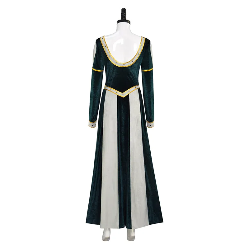 Shrek 2 Puss In Boots Princess Fiona Dress Cosplay Costume
