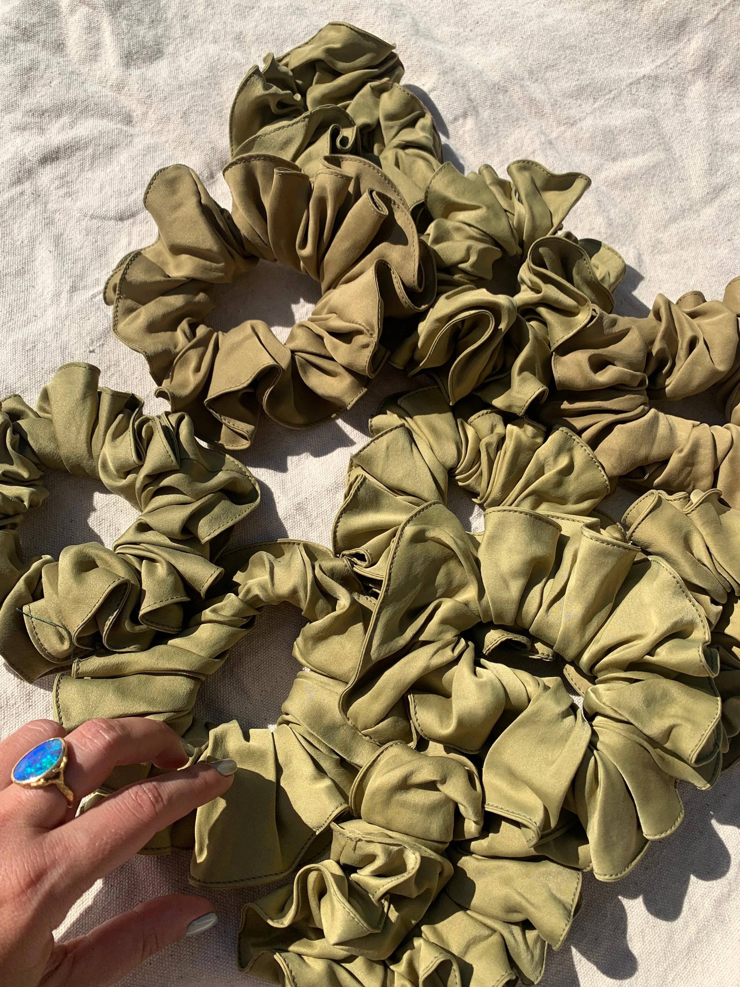 Silk Scrunchies