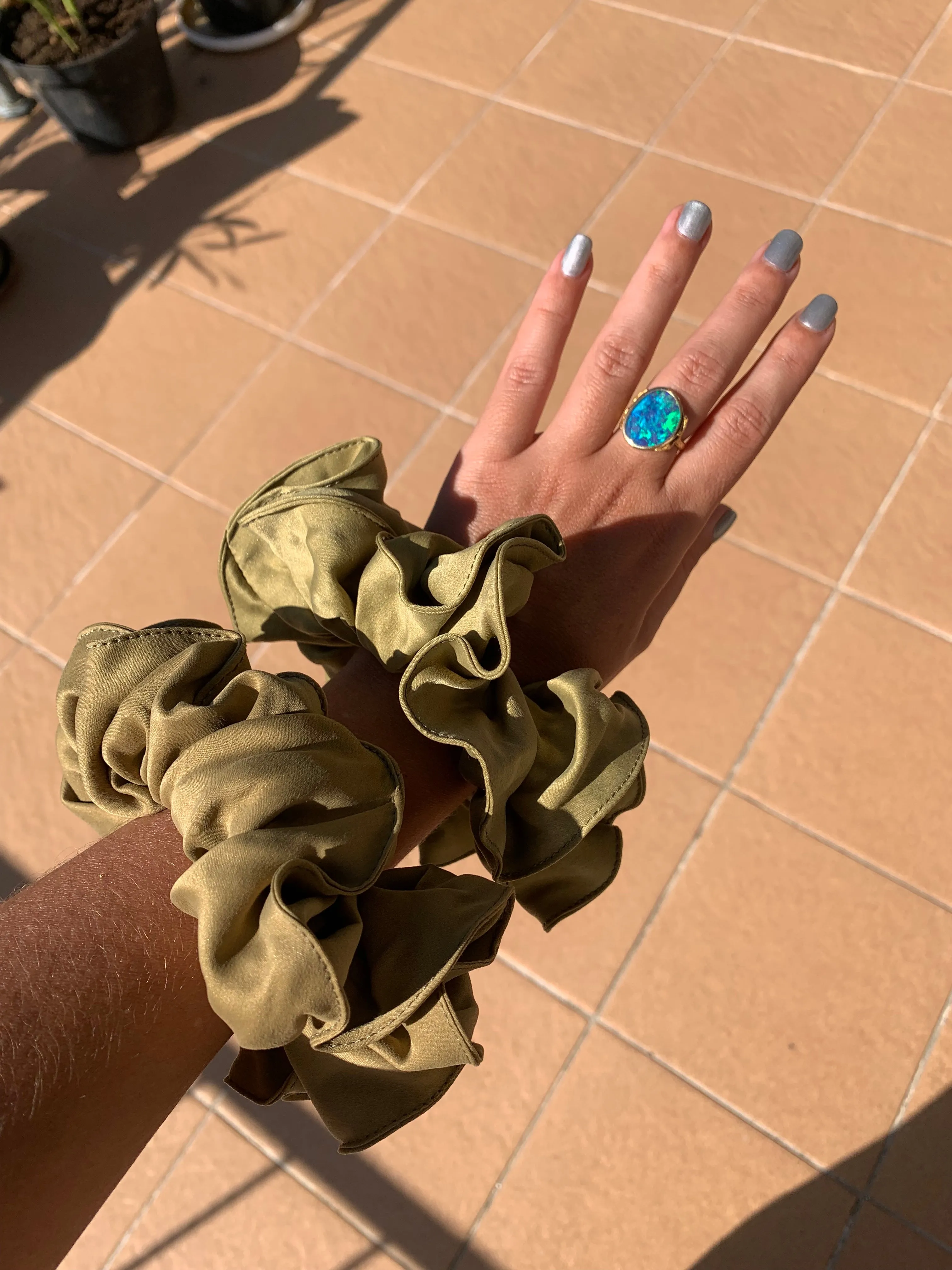 Silk Scrunchies