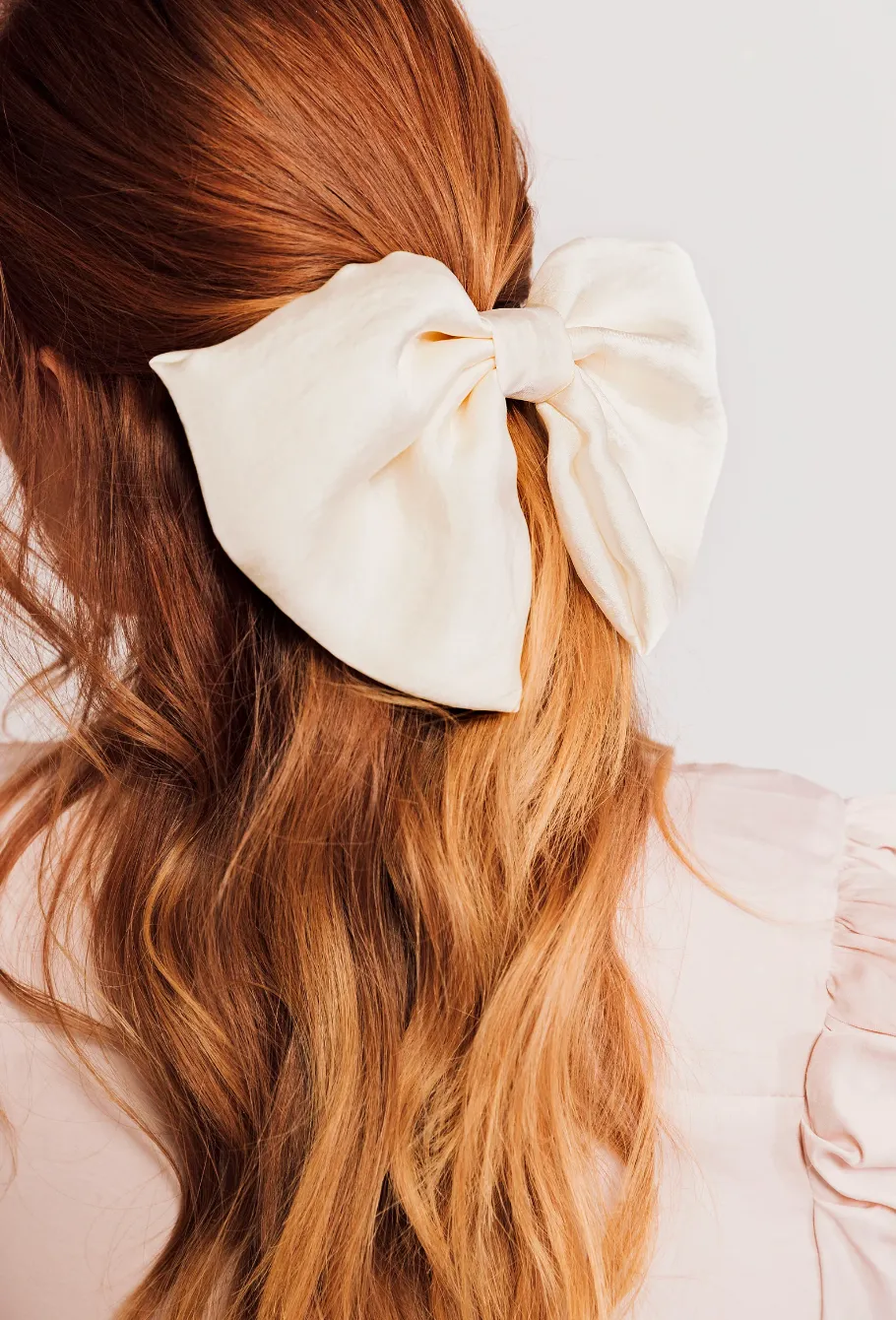 Silk Statement Bow | As Seen in Glamour Beauty Edit | Big Bow Barrette | Luxury Designer Hair Accessories | Made to Order