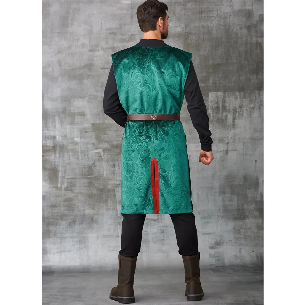 Simplicity Sewing Pattern S9775 Unisex Tabards, Capes and Heraldic Shields