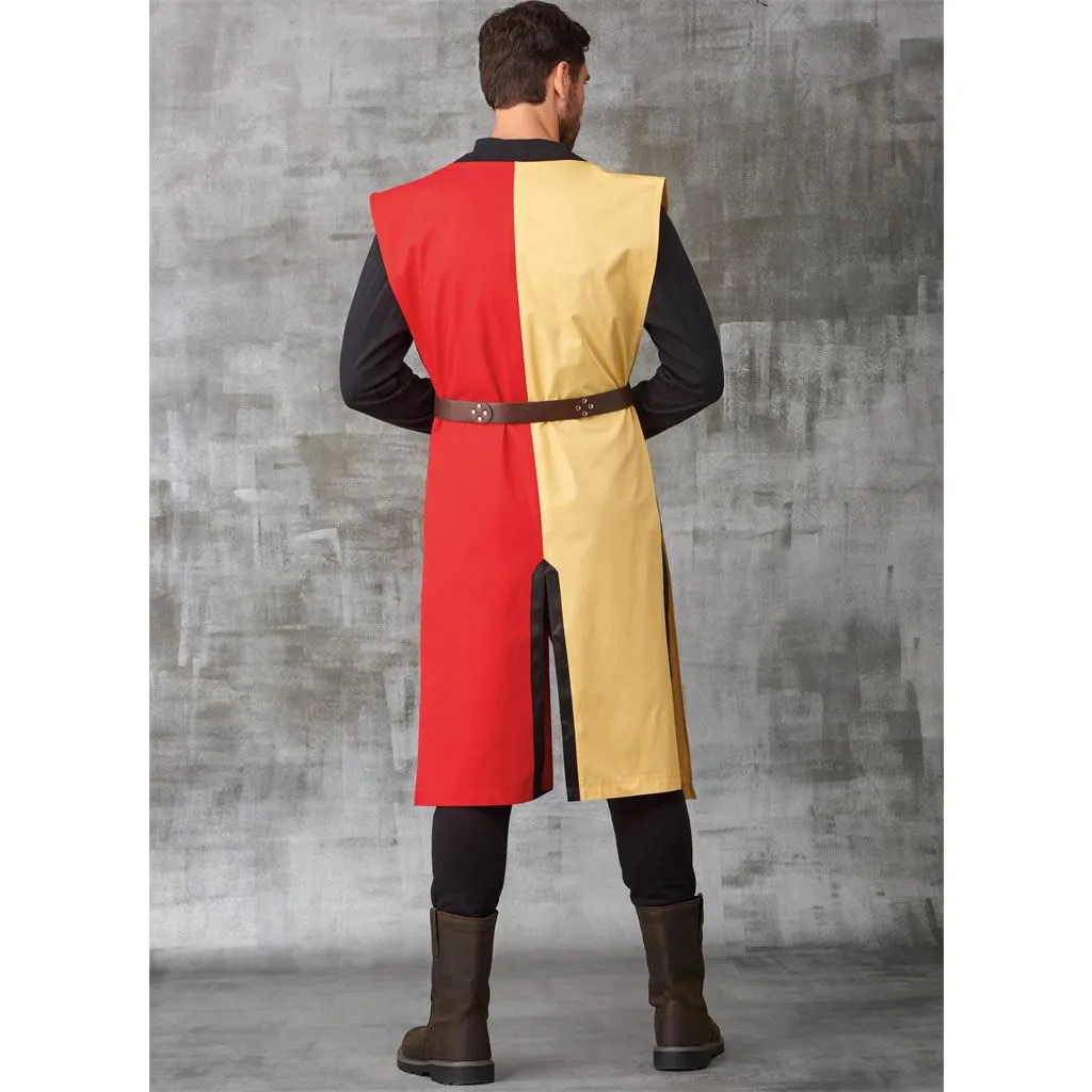 Simplicity Sewing Pattern S9775 Unisex Tabards, Capes and Heraldic Shields