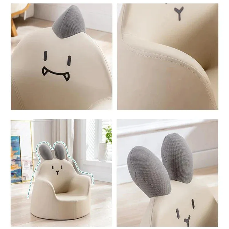 SINOTAO  -  Children's Mini Cartoon Sofa Baby Cute Seat Removable Washable Boy Princess Baby Small Soft Confortable Sofa