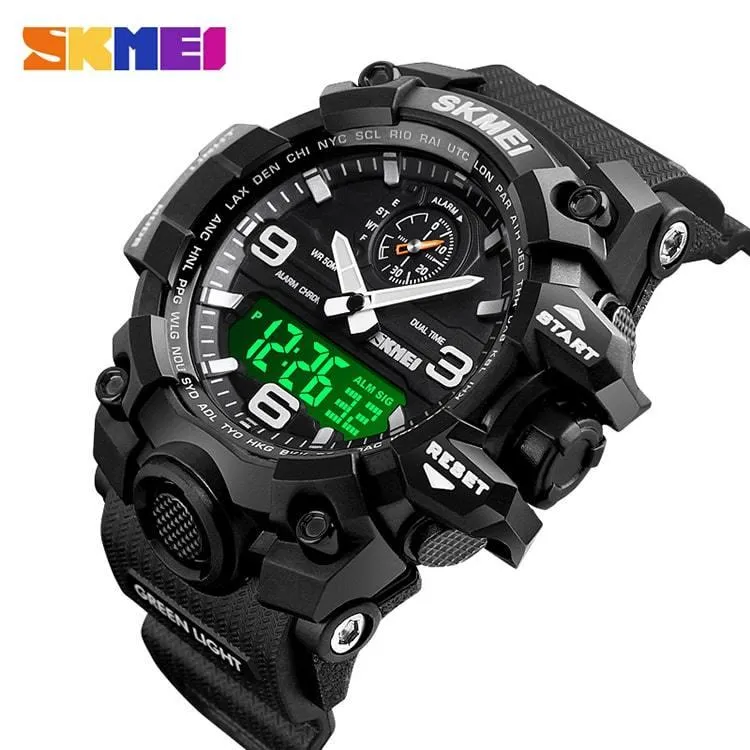 Skmei 1586 Original Analog Digital Watch For Men