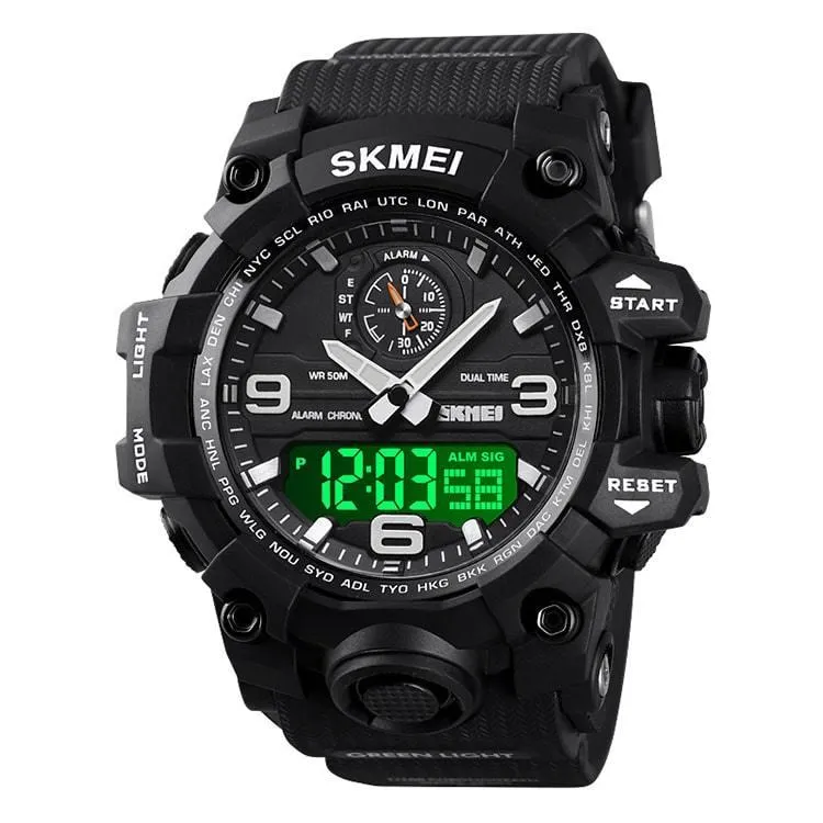 Skmei 1586 Original Analog Digital Watch For Men