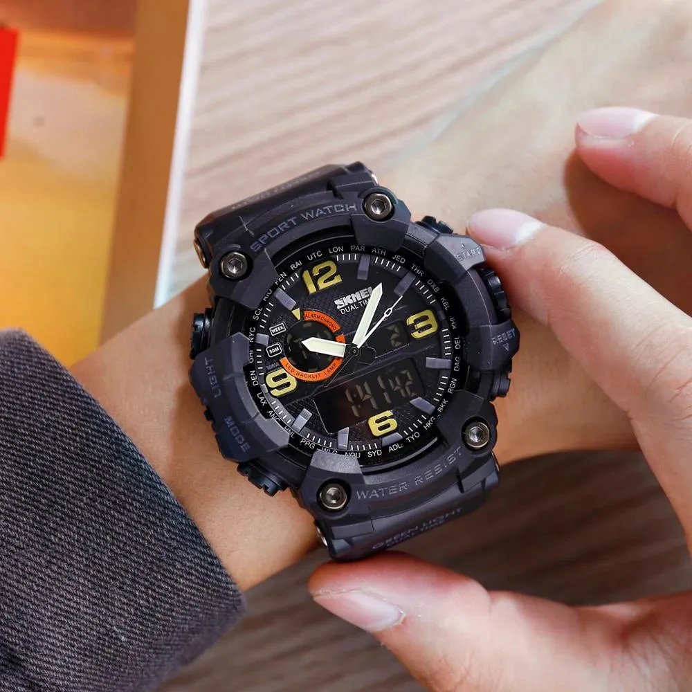 SKMEI ROCK SERIES-BLK