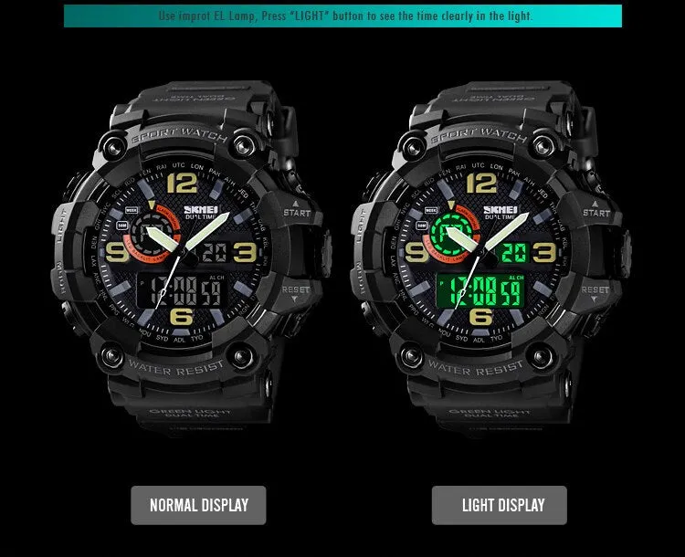 SKMEI ROCK SERIES-BLK