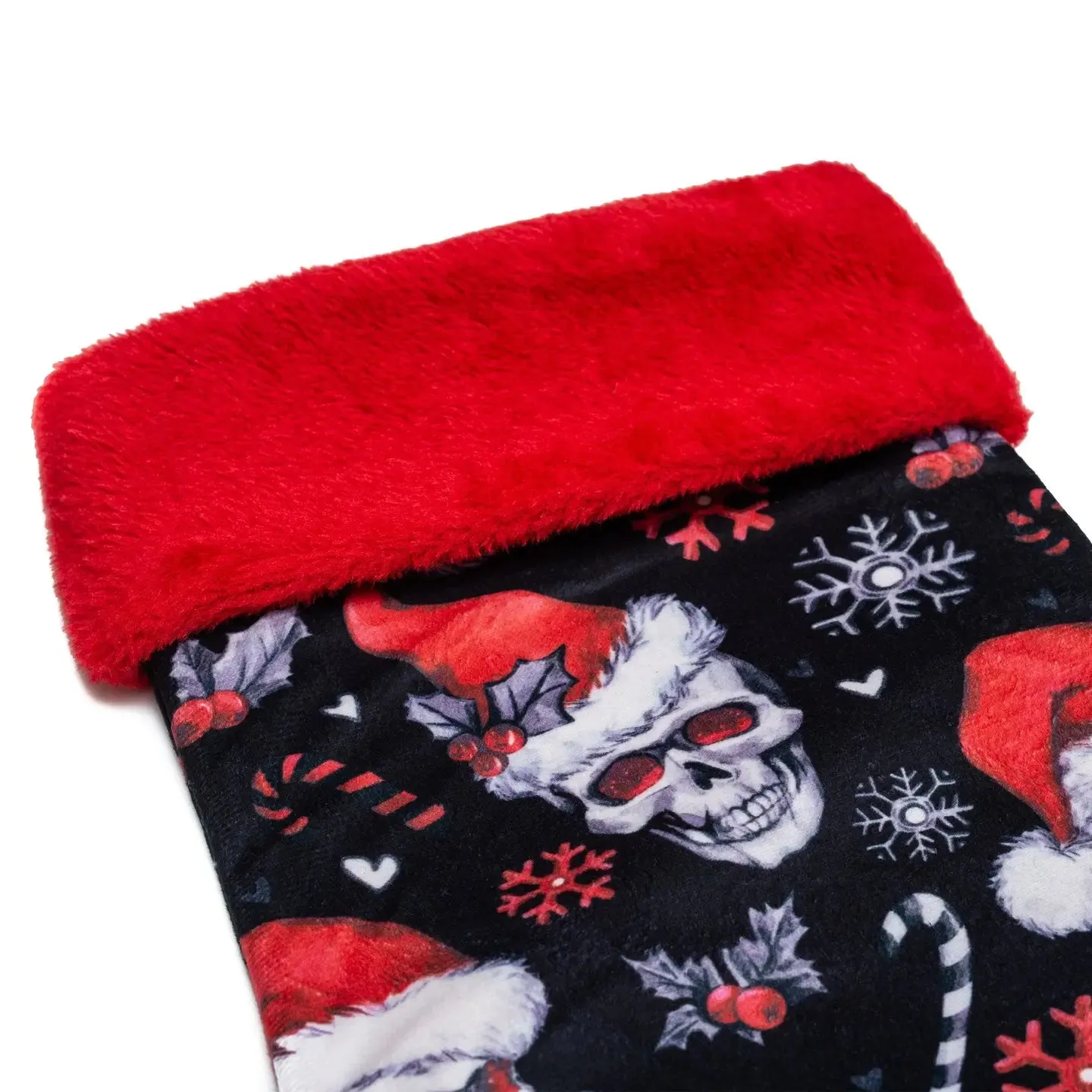 Skullistic Santa Skulls Christmas Stocking