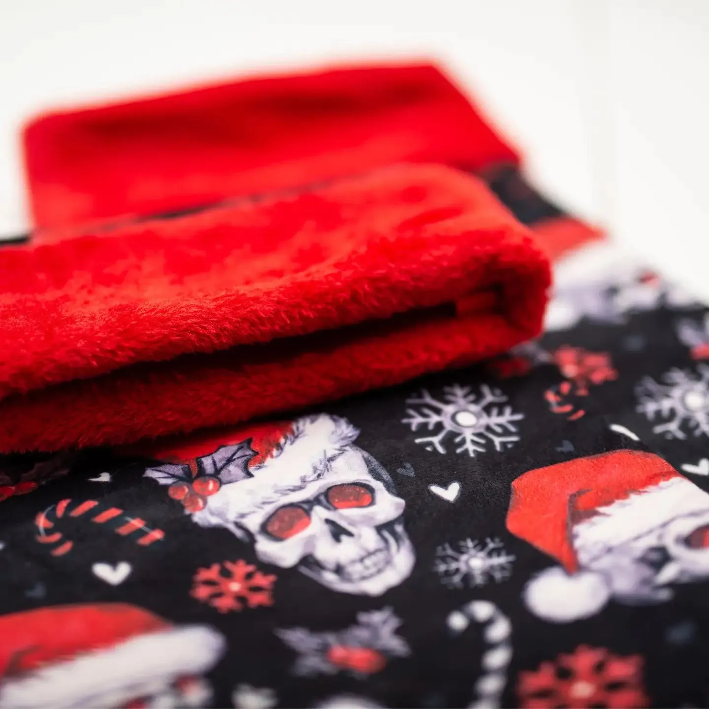 Skullistic Santa Skulls Christmas Stocking