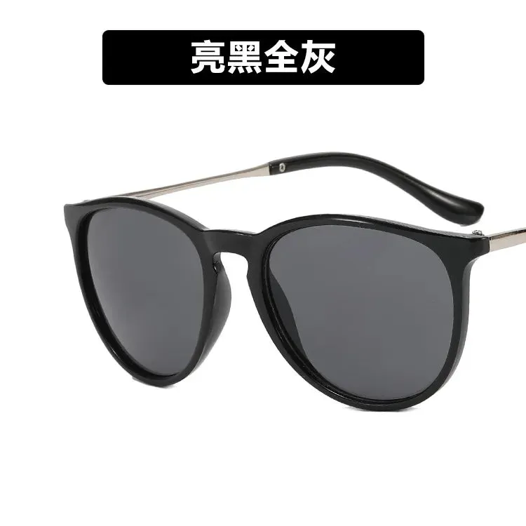 Small Frame Circular Shape Outwear Sunglasses