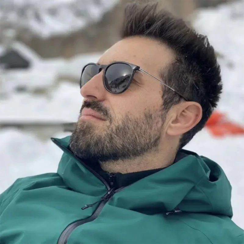 Small Frame Circular Shape Outwear Sunglasses