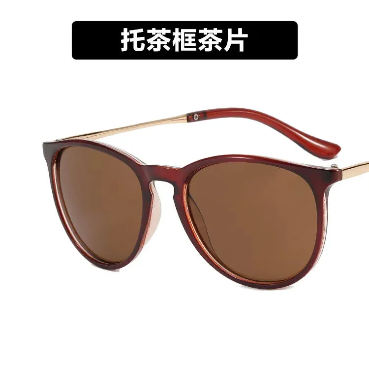 Small Frame Circular Shape Outwear Sunglasses