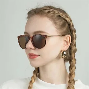 Small Frame Circular Shape Outwear Sunglasses