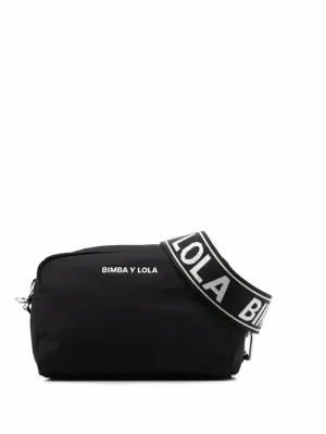 small logo-plaque shoulder bag