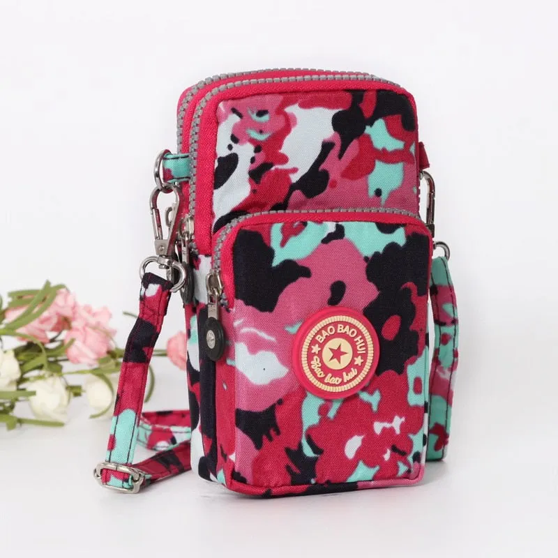Small Shoulder Bags Nylon Women Mobile Phone Bags Mini Female Messenger Purse Lady Wallet New 2022 CrossBody Bag bolso mujer
