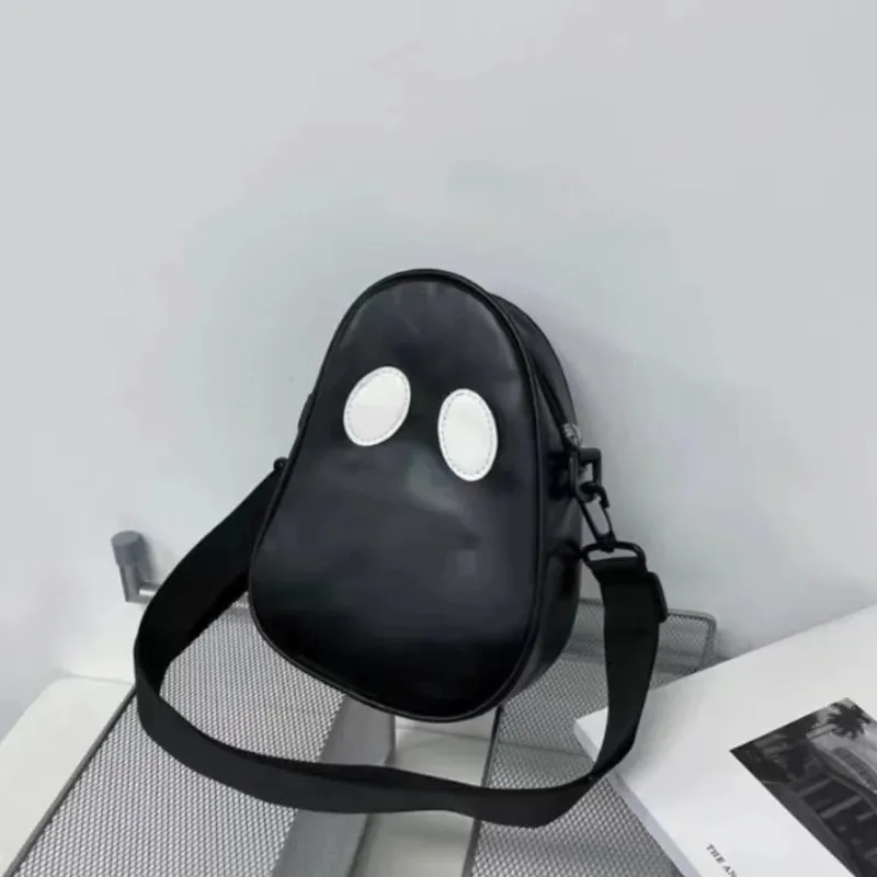 Sohiwoo Y2k Funny Ghost Shoulder Bag Cute Devil Messenger bag Fashion Crossbody Underarm Bag Ghost face Tote Bag Goth Bag Handbag Purses