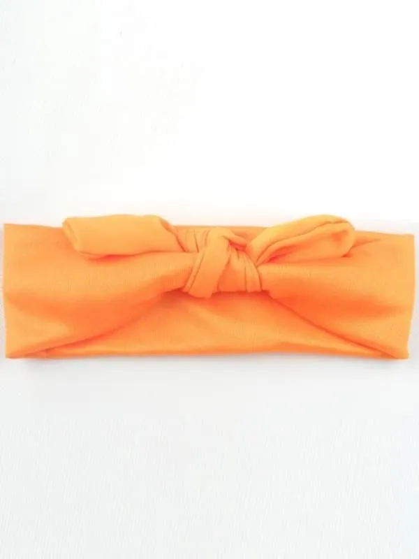 Solid Color Hair Clips Bowknot Elastic Hairband for Baby Toddler Girls