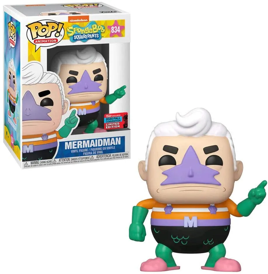 SpongeBob SquarePants Mermaid Man Pop! Vinyl Figure #834