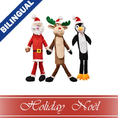 Spot® HOLIDAY Bottle Toys Assorted 22" Dog Toy